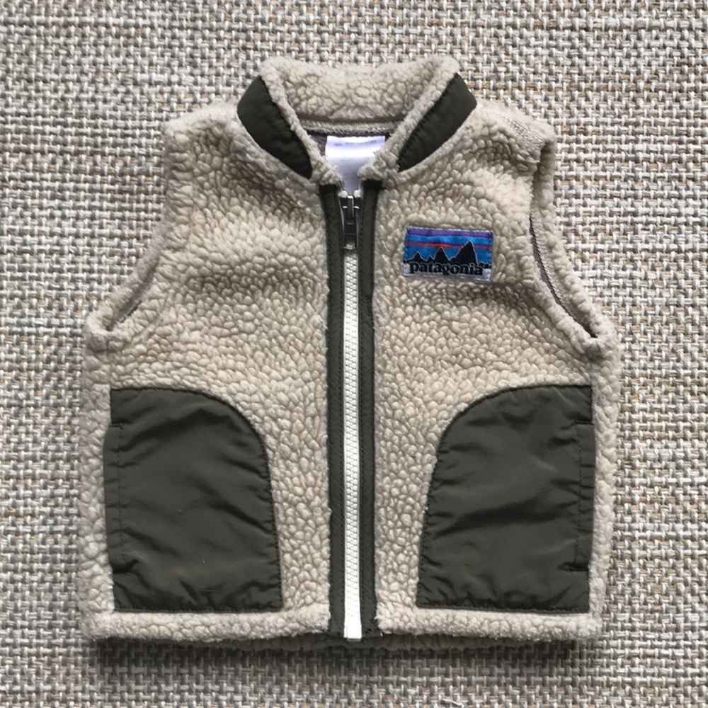 Patagonia Fleece Vest (size 6m)